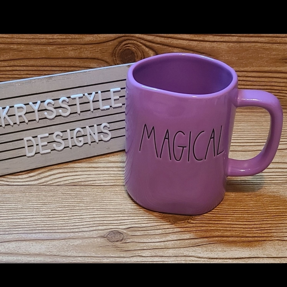 RAE DUNN MAGICAL PURPLE HALLOWEEN COFFEE TEA DECOR MUG